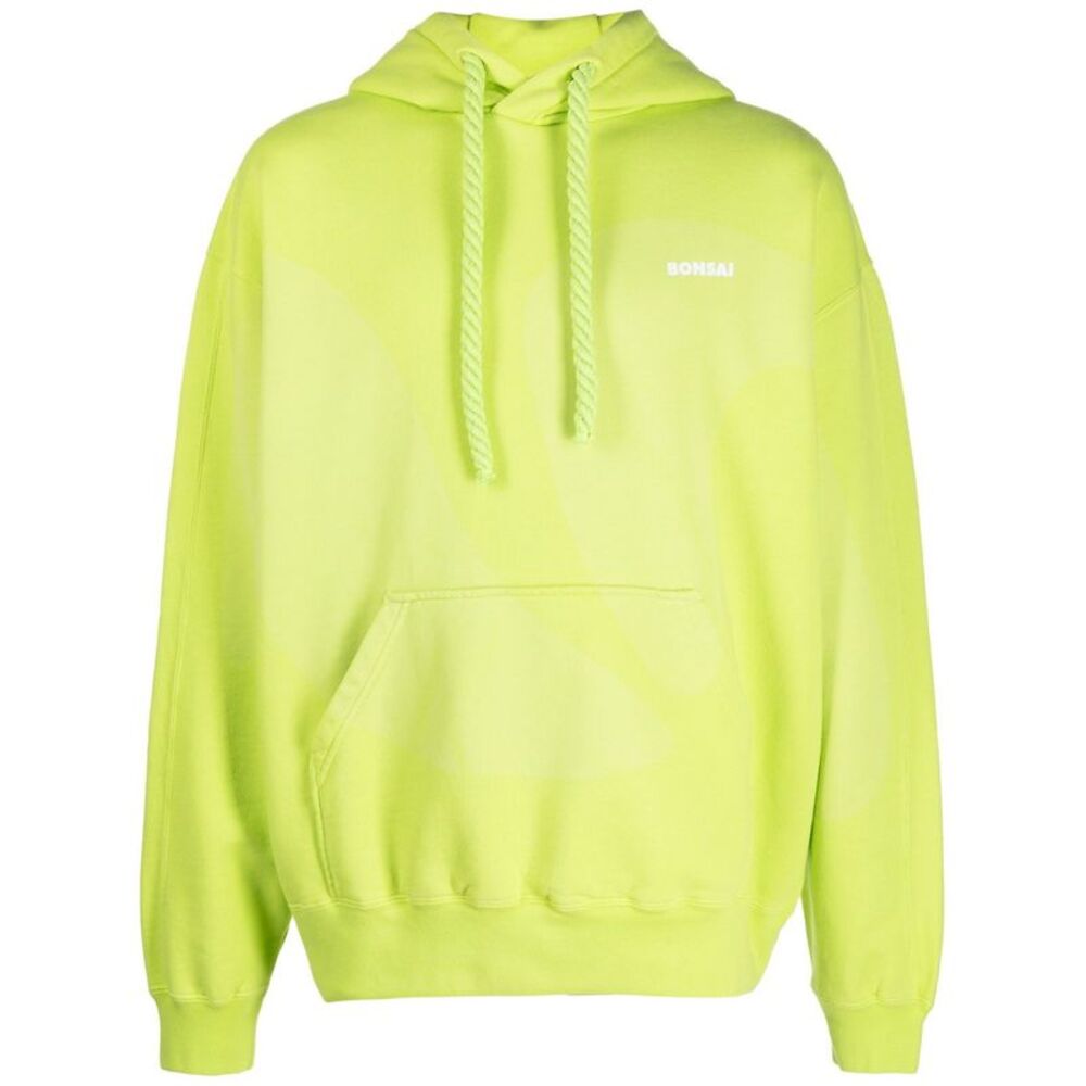 Bonsai Men's Printed Cotton Hoodie